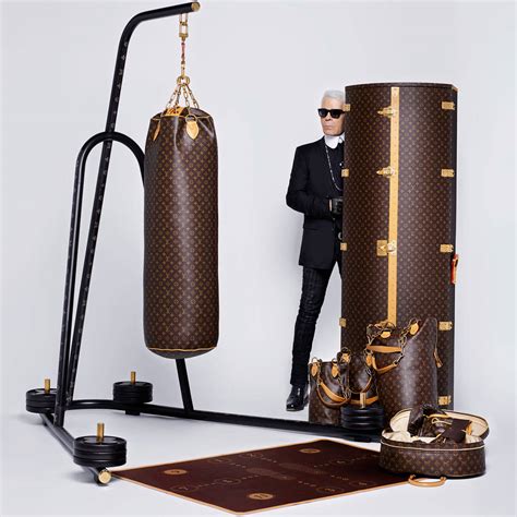 Louis Vuitton Boxing Gloves And Punching Bag Float Like A Butterfly