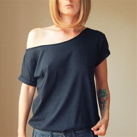 Off Shoulder Shirts Etsy