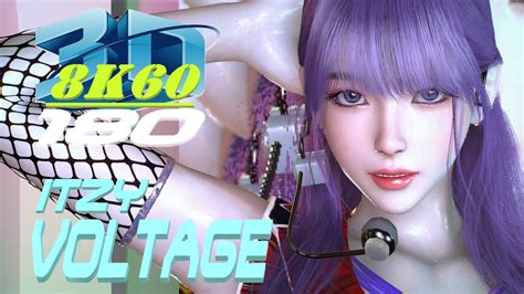 ITZY Voltage VR180 3D Dance MMD ダンス イッジ ボルテージ VaM 8K YouTube