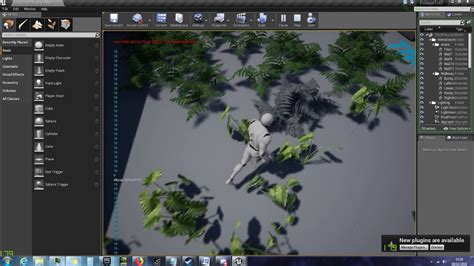 Interactive Foliage Ue4 Youtube