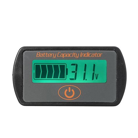 Lcd Monitor Battery Capacity Tester With Voltage Indicator 74v 56v