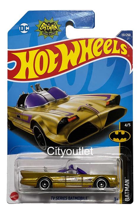 Hot Wheels Tv Series Batmobile Batman Dorado Mercadolibre