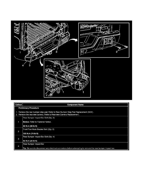 Hummer Workshop Manuals H3 V8 53l 2008 Body And Frame Bumper