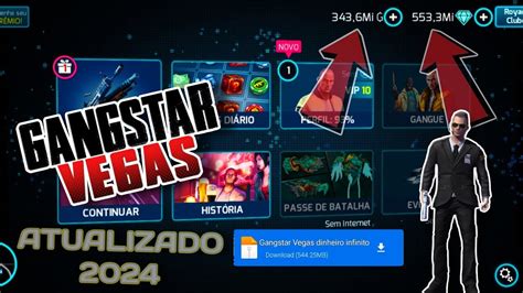 como baixar Gangstar Vegas dinheiro infinito NOVA atualização 100