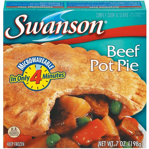 Swanson Beef Pot Pies 7 Oz Box Frozen Foods My Country Mart Kc Ad