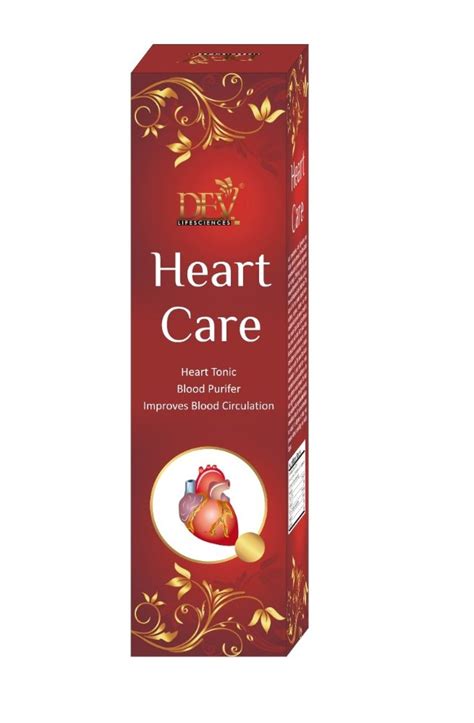 Heart Care Syrup Packaging Size 200 Ml At Rs 1400 In Mumbai Id 20593516773