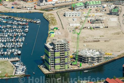 Hollandluchtfoto Harderwijk Luchtfoto Hoogbouw Waterfront