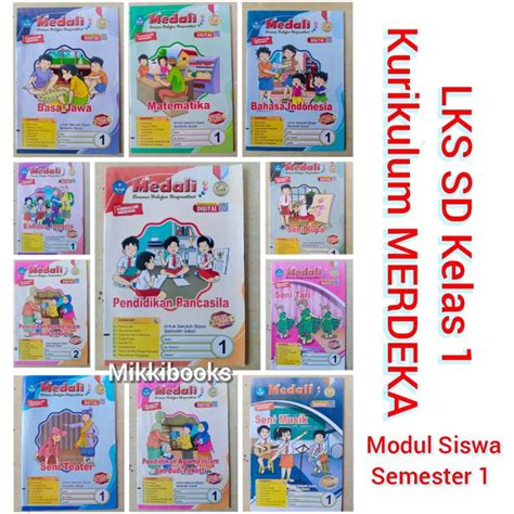 Jual Lks Sd Kelas Kurikulum Merdeka Kumer K Terbaru Semester Lks