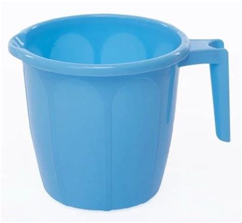 Blue L Plastic Mug For Bathroom Size Inch Height At Rs