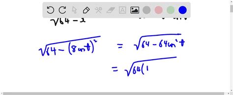 Solved Use The Trigonometric Substitution To Write The Algebraic