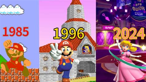 Evolution Of Mario Youtube