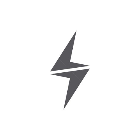 Lightning Design Vector Art Png Lightning Logo Template Vector Icon