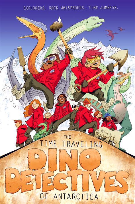 THE TIME TRAVELING DINO DETECTIVES OF ANTARCTICA! — AAWC