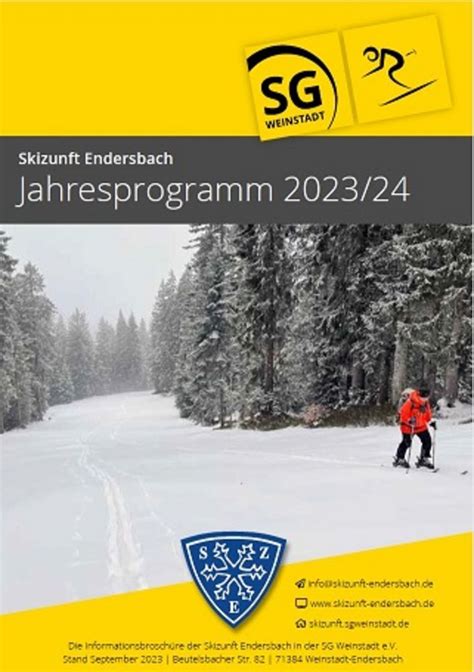 Sgcube Weinstadt Neue Brosch Re Der Skizunft