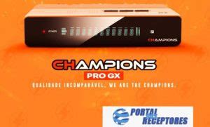 Atualização Azamerica Champions PRO GX V1 31 Venha conferir e baixar