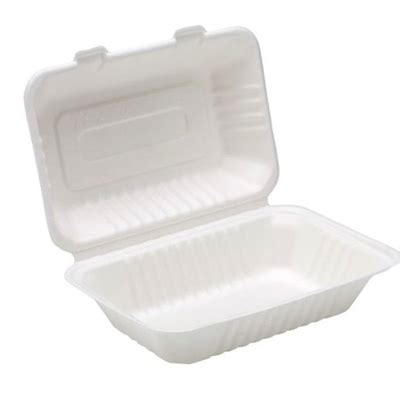 Compostable Sugarcane Bagasse Box X X Ml Biodegradable Pack