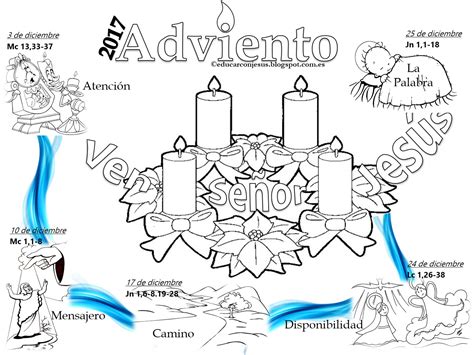 La Catequesis El Blog De Sandra Calendarios De Adviento Para