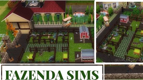 Fazenda Sims Farm Sims The Sims Freeplay Speed Build Youtube