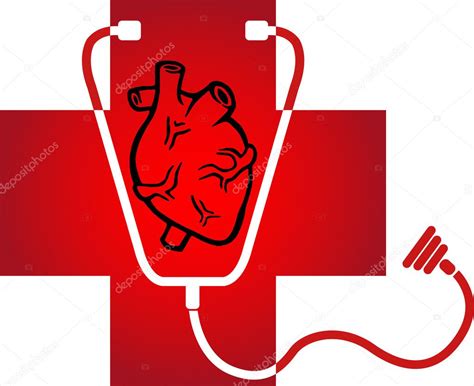 Heart hospital logo — Stock Vector © magagraphics #9744891