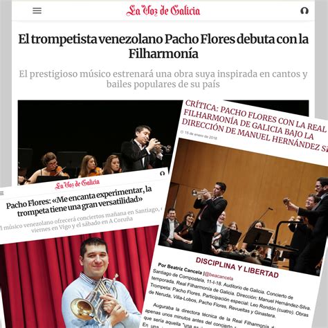 Prensa Concierto Pacho Flores y Real Filharmonía de Galicia Pacho Flores