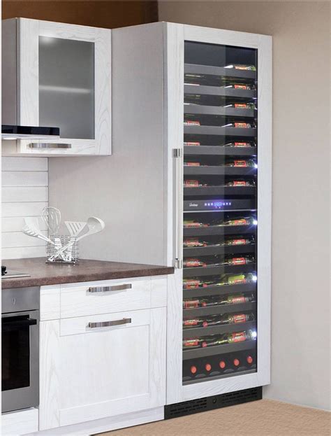 Vinotemp Inch Panel Ready Dual Zone Wine Cooler Built In Wine