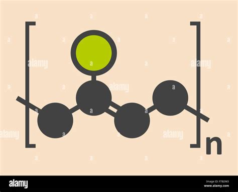 Polyvinyl Chloride Pvc Molecule Banque De Photographies Et Dimages