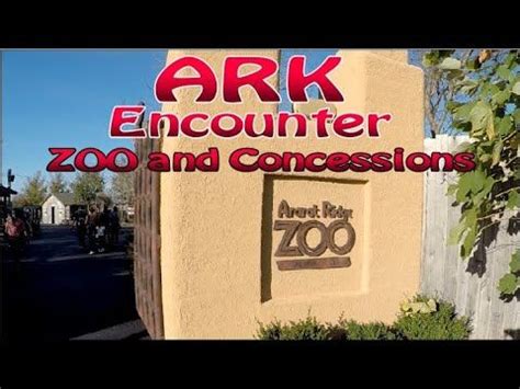 Ark Encounter Zoo and Concessions | Zoo, Travel videos, Travel