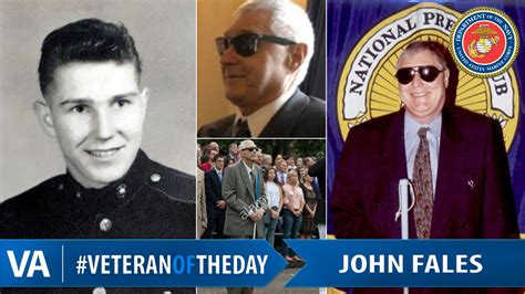 Veteranoftheday Marine Corps Veteran John Fales Va News