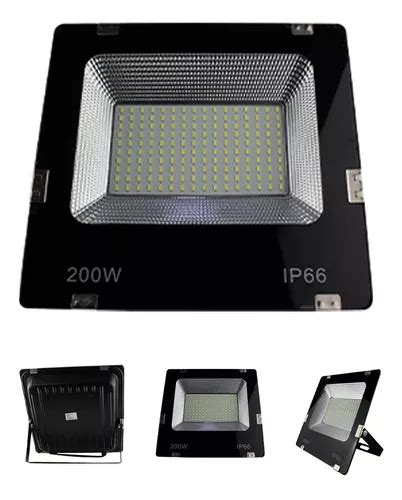 Lampara Reflector Led W Luz Blanca Env O Gratis