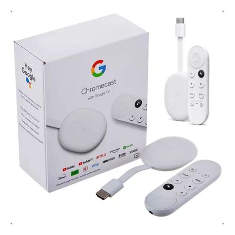 Novo Chromecast 4 Google Tv 4k Hdr10 Controle Original Frete grátis