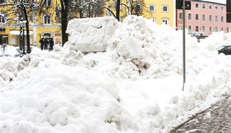 Wohin Mit Dem Ganzen Schnee