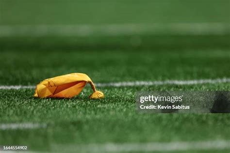 601 Nfl Penalty Flag Photos & High Res Pictures - Getty Images