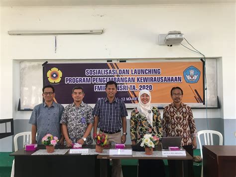 Fakultas Mipa Sosialisasi Dan Launching Program Pengembangan