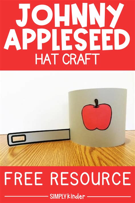 Johnny Appleseed Hat Template