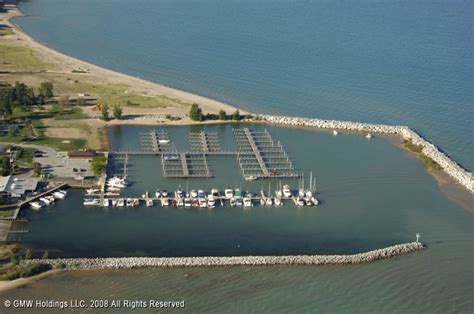 Lexington State Harbor in Lexington, Michigan, United States