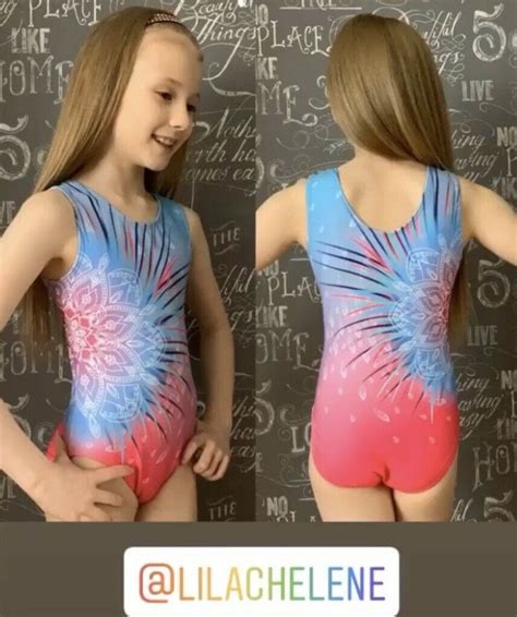 Mandela Girls Gymnastics Leotard Lilachelene Leotards And Skatewear