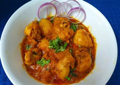 Chicken Kosha Recipe By Kumkum Chatterjee Cookpad