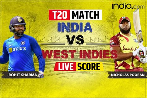 Highlights Wi Vs Ind Nd T Scorecard Rohit