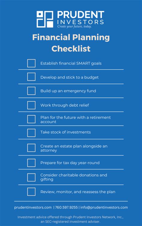 Your Financial Planning Checklist For The New Year