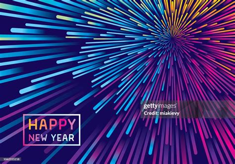 New Year Fireworks Background High-Res Vector Graphic - Getty Images