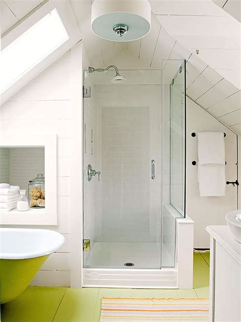 38 Practical Attic Bathroom Design Ideas - DigsDigs