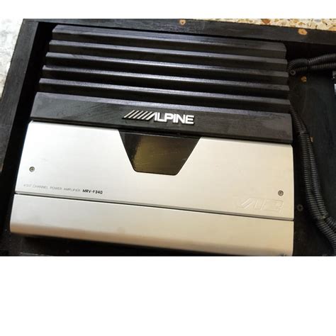 Alpine Amplifier Mrv F Alpine Mono Power Amplifier Mrp M Car