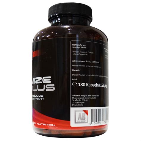 180 Kapseln Strong Tribulus Terrestris Extrakt 4500mg Testosteron