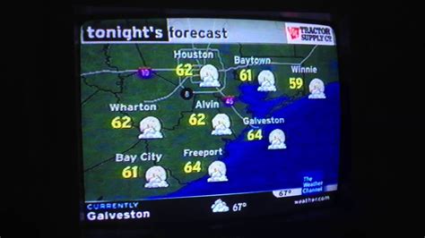 The Weather Channel Local On The 8s From 2005 Houston Galveston Area