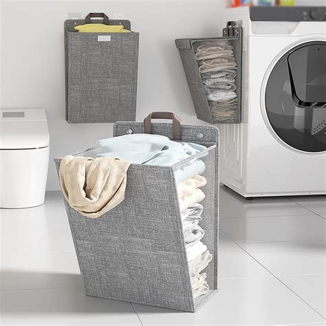 Houseables Hanging Laundry Hamperover Door Laundry Bag