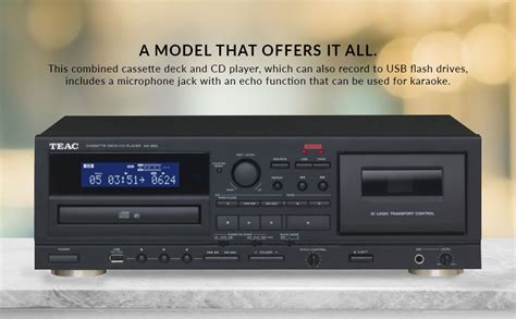 Teac Ad 850 Cassette Player Cd Player Usb Recorder 60 Off