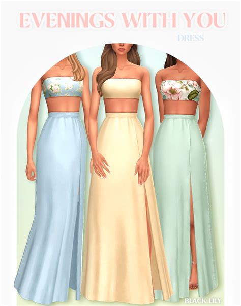 Black Lily Patreon Sims 4 Dresses Sims 4 Sims 4 Wedding Dress