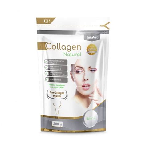 Jutavit Collagen Natural 300g Italpor Naturaplazahu