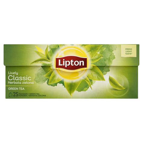 Lipton Classic Herbata Zielona 32 5 G 25 Torebek Unilever Polska Sp