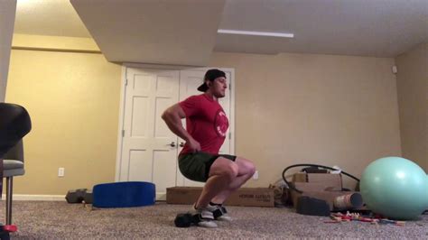 Heels Elevated Air Squat Youtube